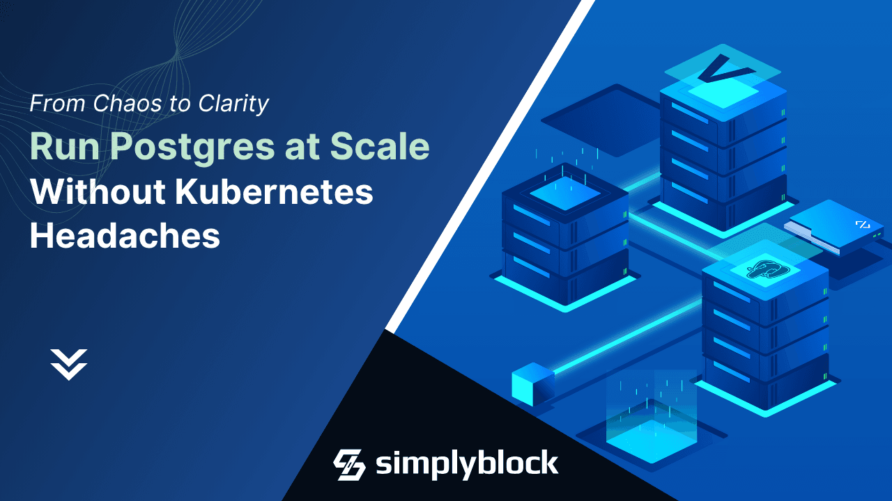 running postgres at scale without kubernetes