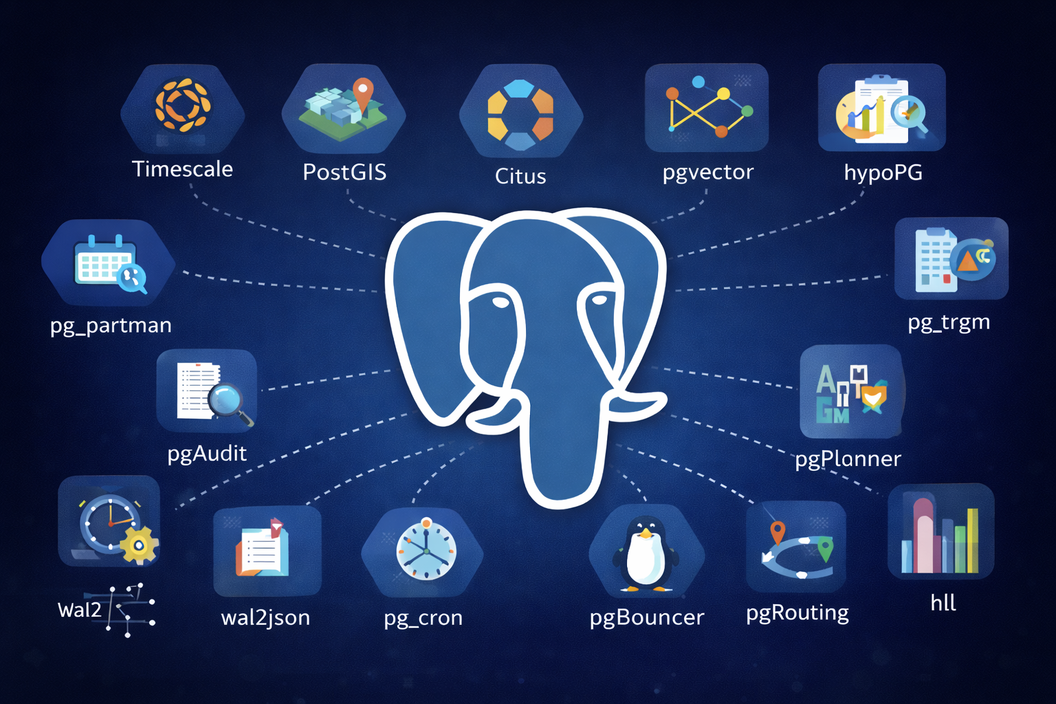 PostgreSQL ecosystem of extensions, vendors, and operators