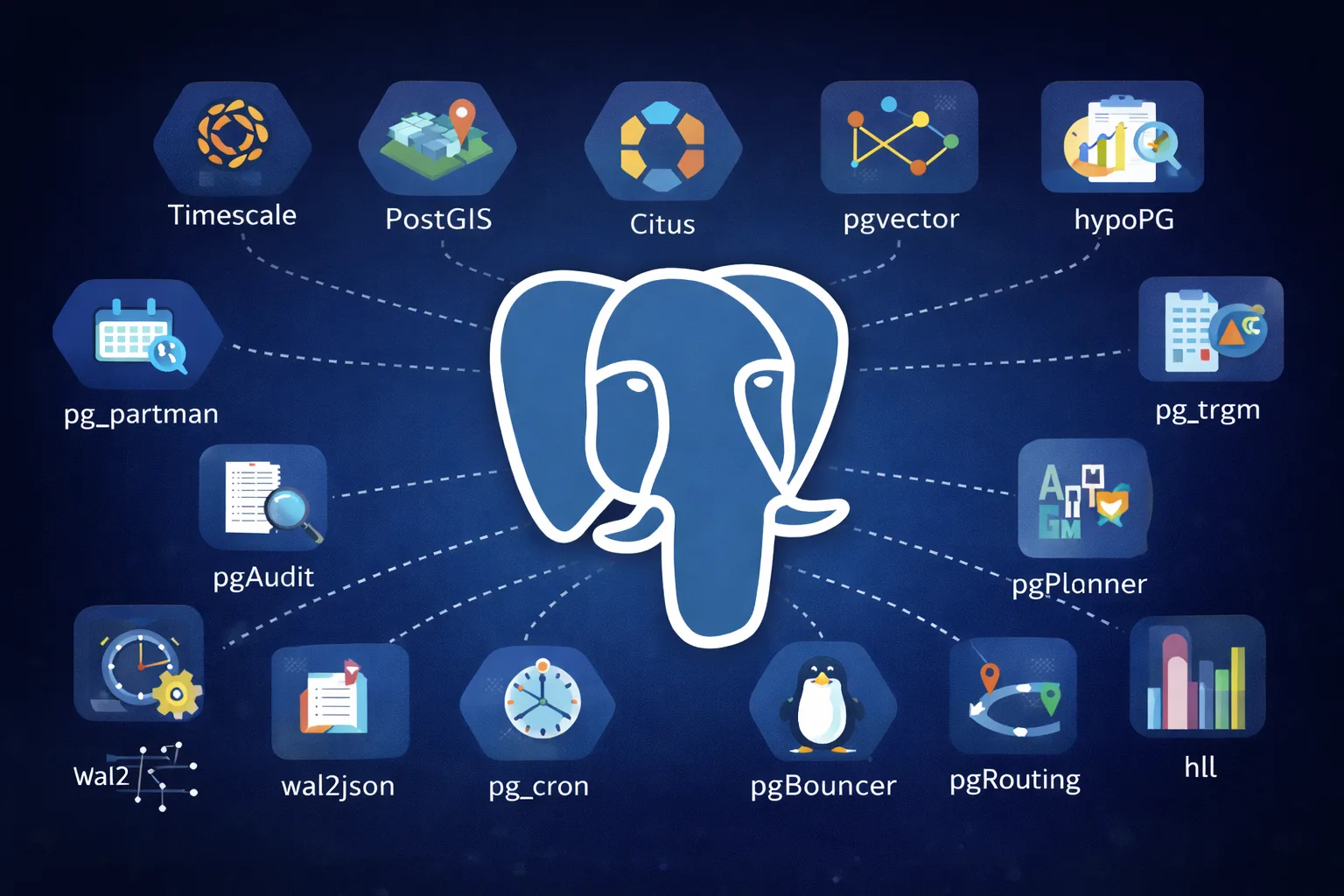 PostgreSQL ecosystem of extensions, vendors, and operators