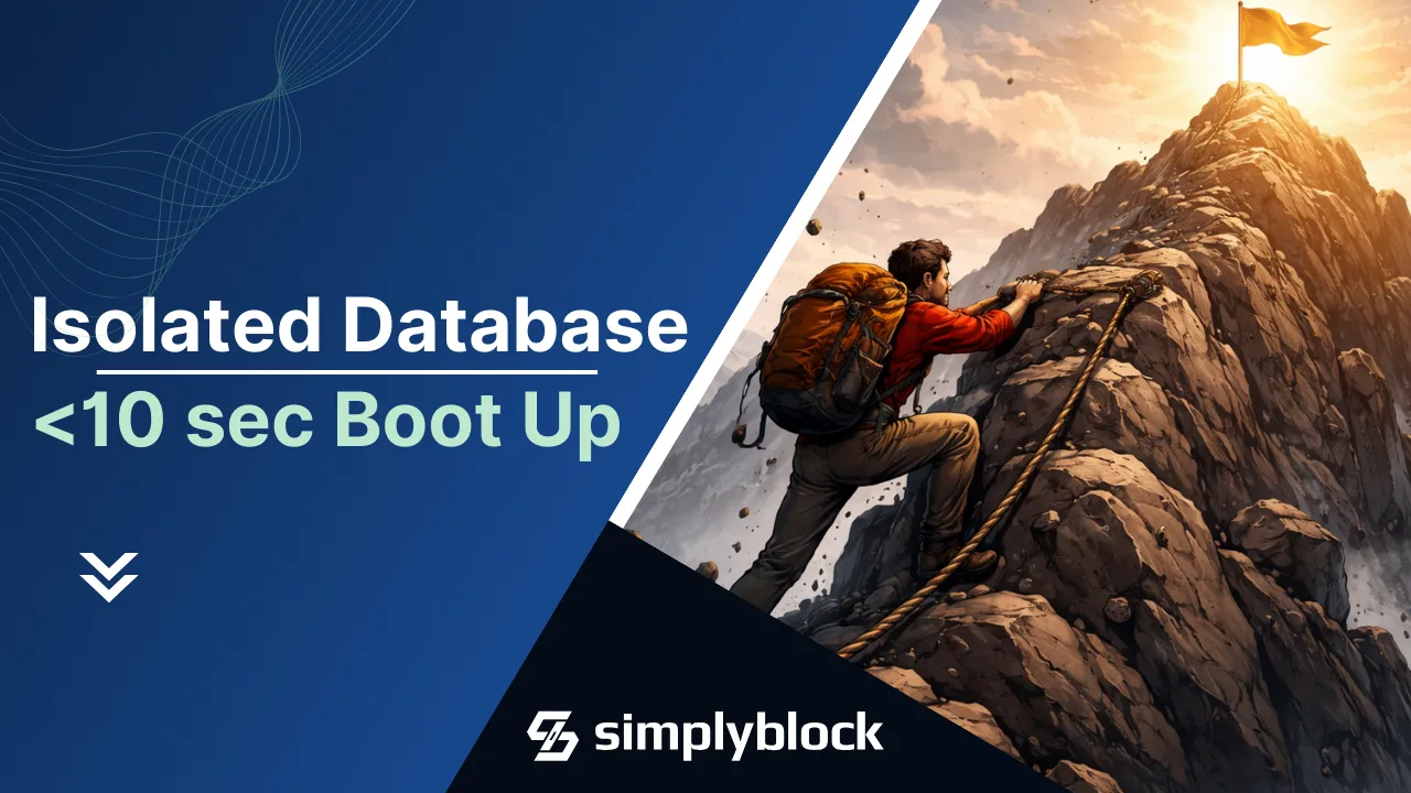 Vela architecture for Kubernetes VM autoscaling and fast database boot